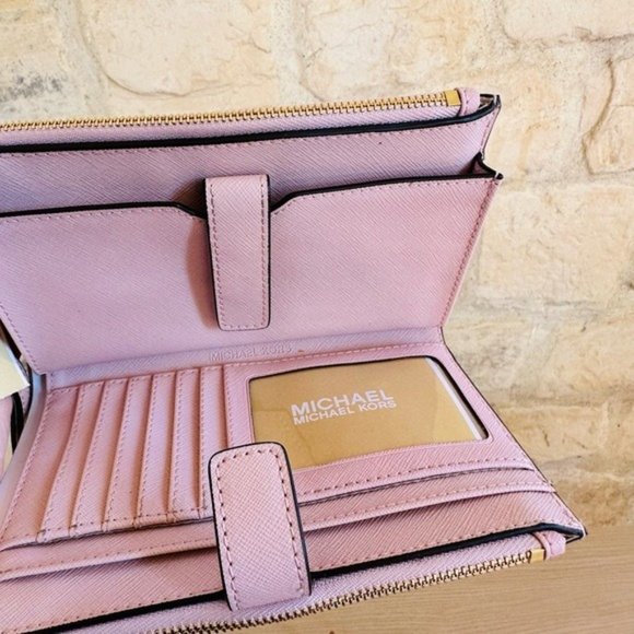 Michael Kors Jaycee medium zip signature zip backpack&wallet NWT authentic - Picture 10 of 13